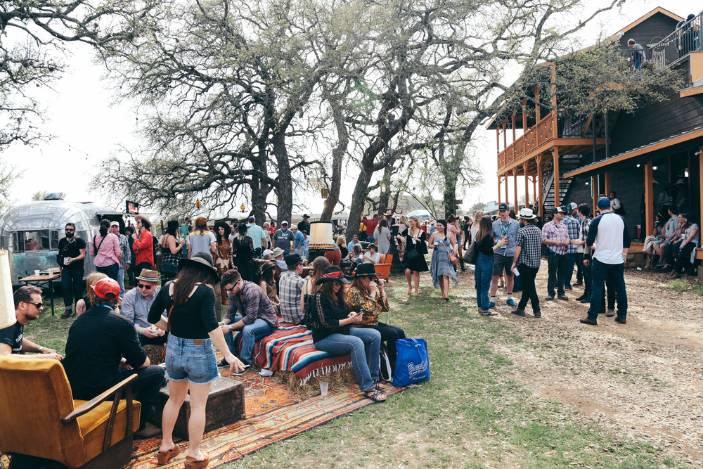  VIP Area at the Luck Ranch Reunion Show.&nbsp; 