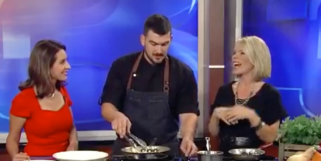 KCRA News | Chef Whips Up a Pasta Dish