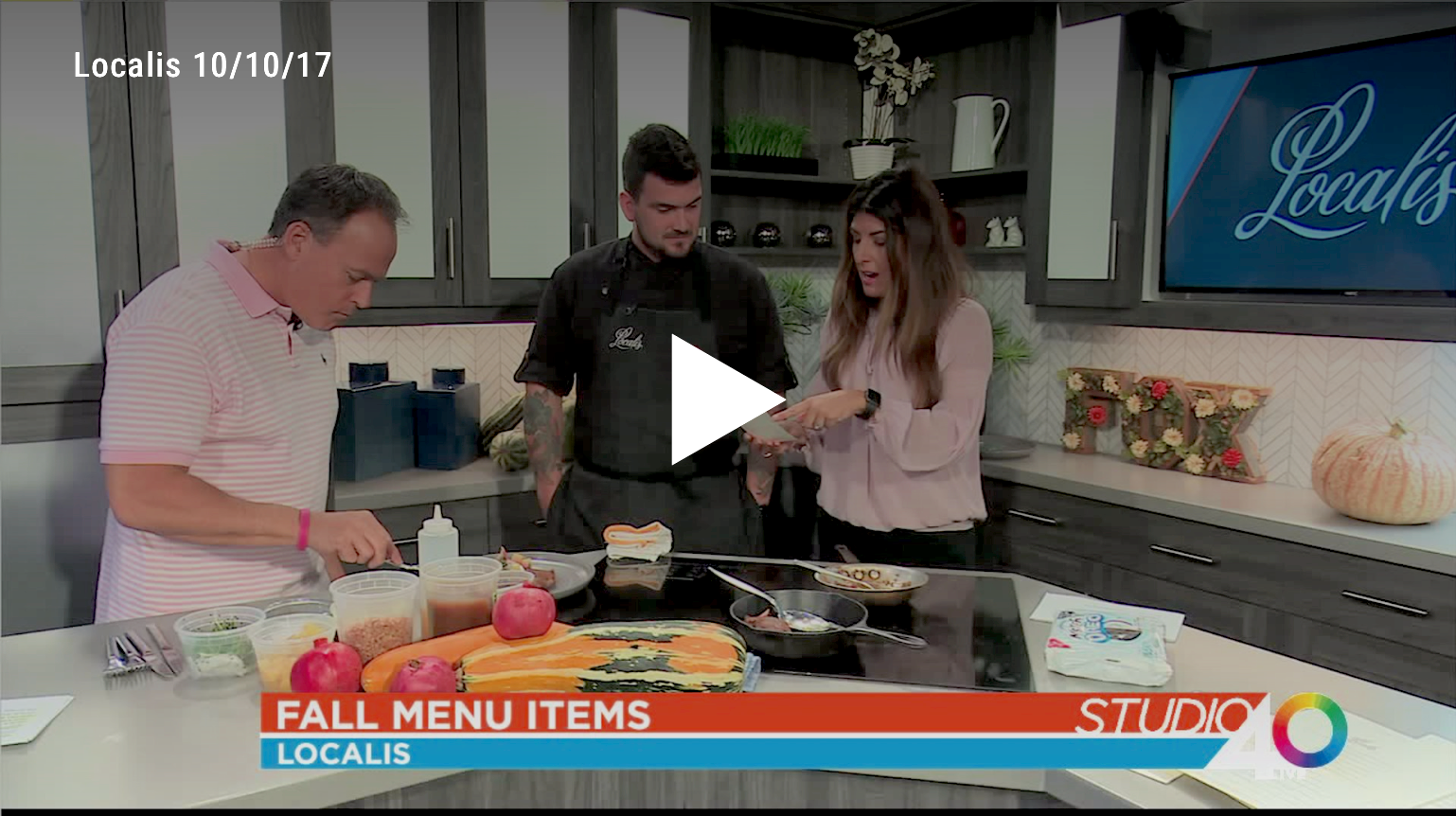 FOX STUDIO40: Fall Menu Items at Localis