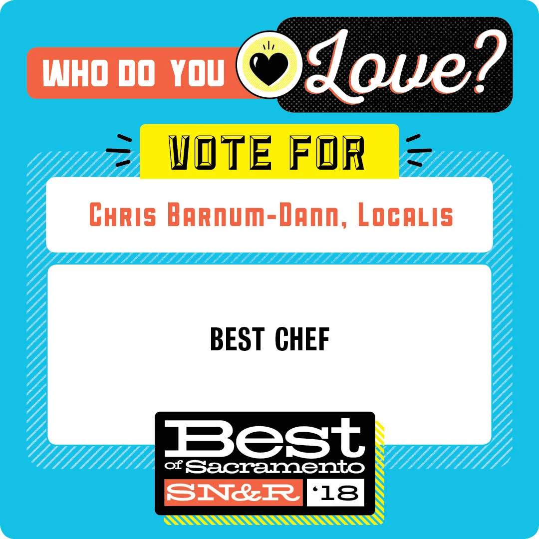 SNR Best of Sacramento - Vote for Localis - Only 16 Days Left