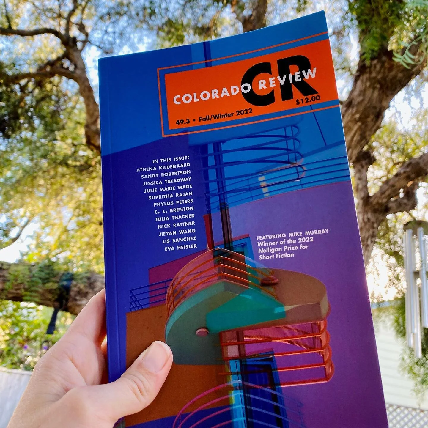 This beautiful journal was delivered to my doorstep yesterday amid the chaos of my oldest’s fifth birthday. I decided to pursue my MFA when he was four months old, traveled to Vermont for my first residency when he was one, had his brother just