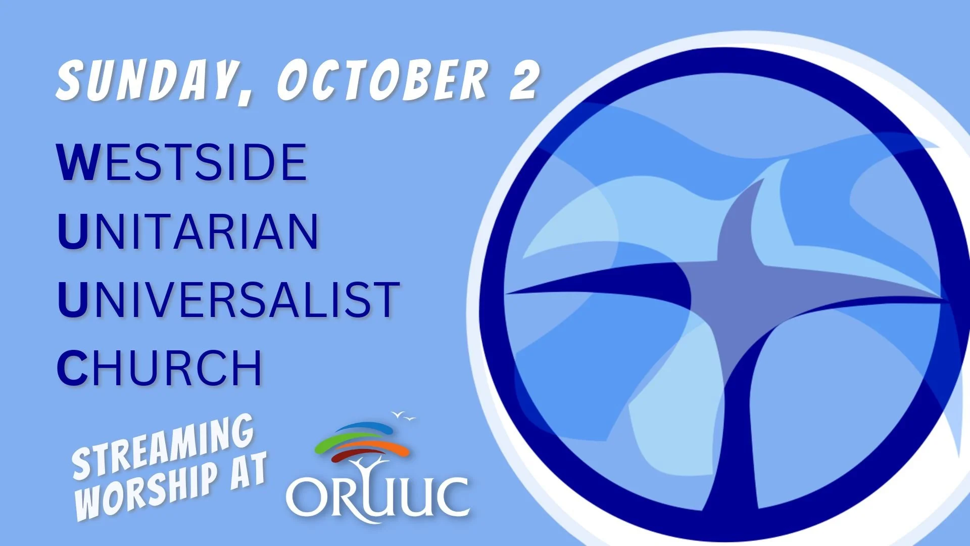 Sunday Morning Worship: To Forgive is Not to Forget (Replay of Westside UU Service)