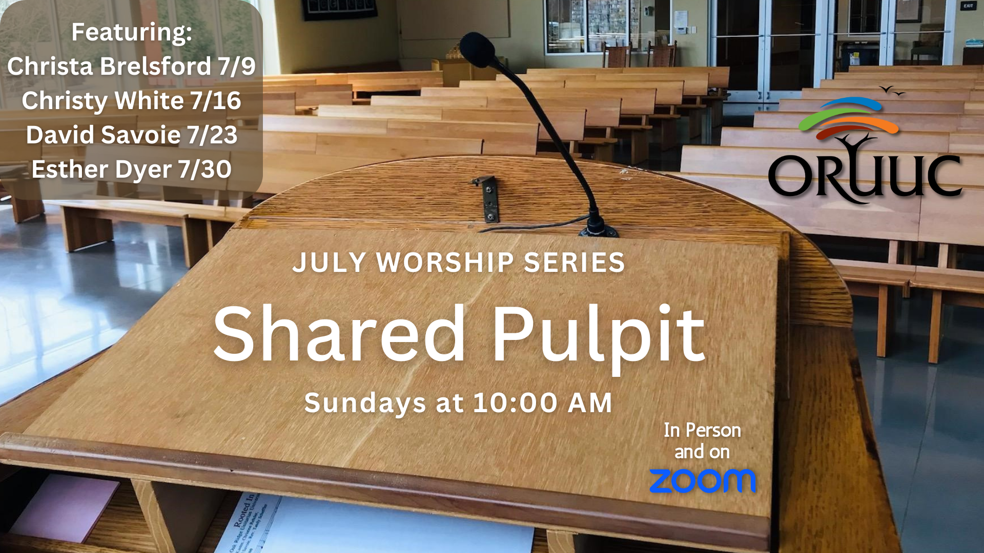 Sunday Morning Worship