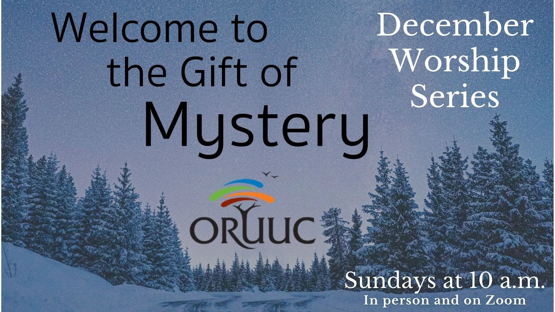 Sunday Morning Worship: Seeds for the New Year (ONLINE ONLY)