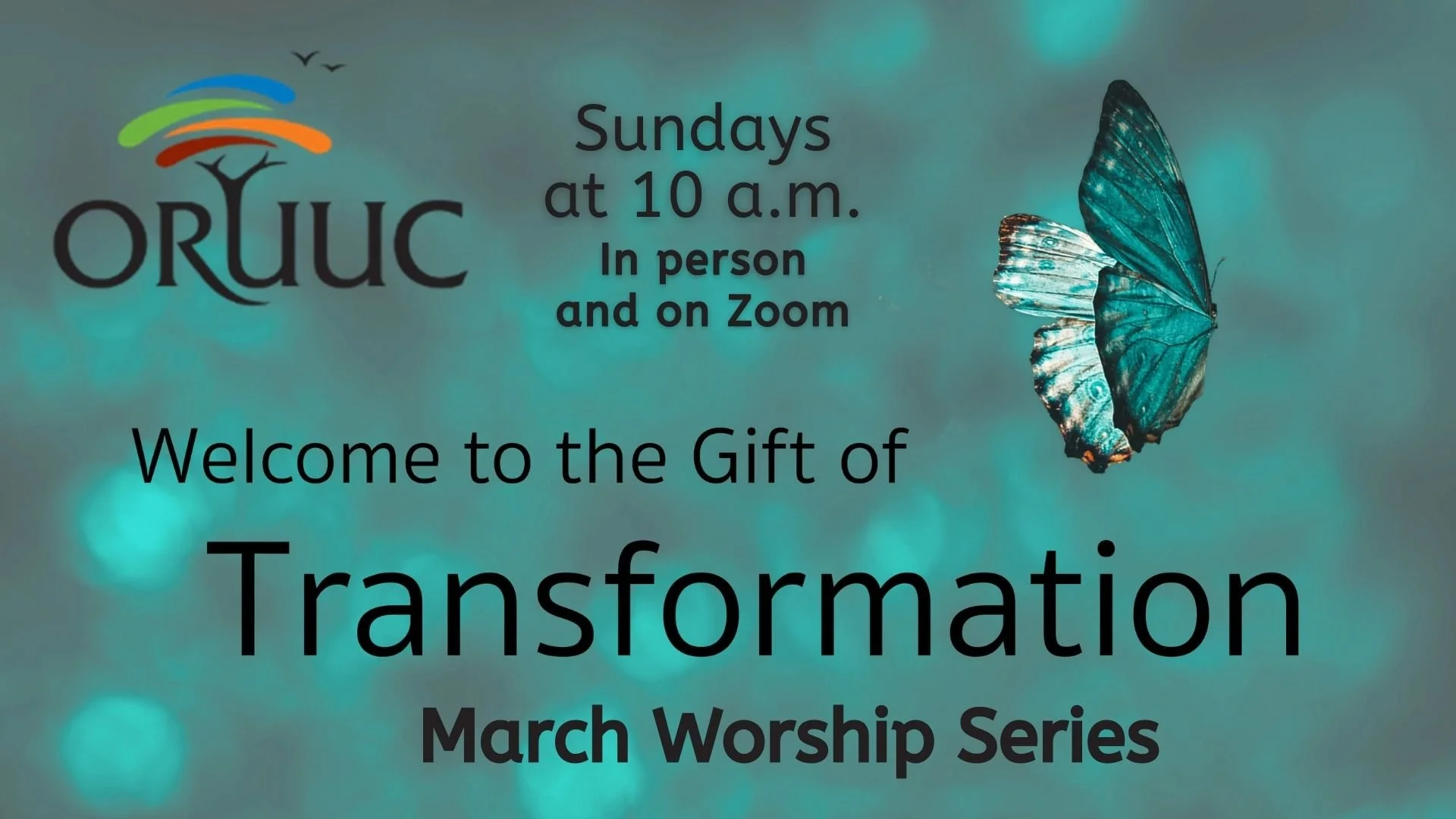 Sunday Morning Worship: Kindling the Power of Transformation