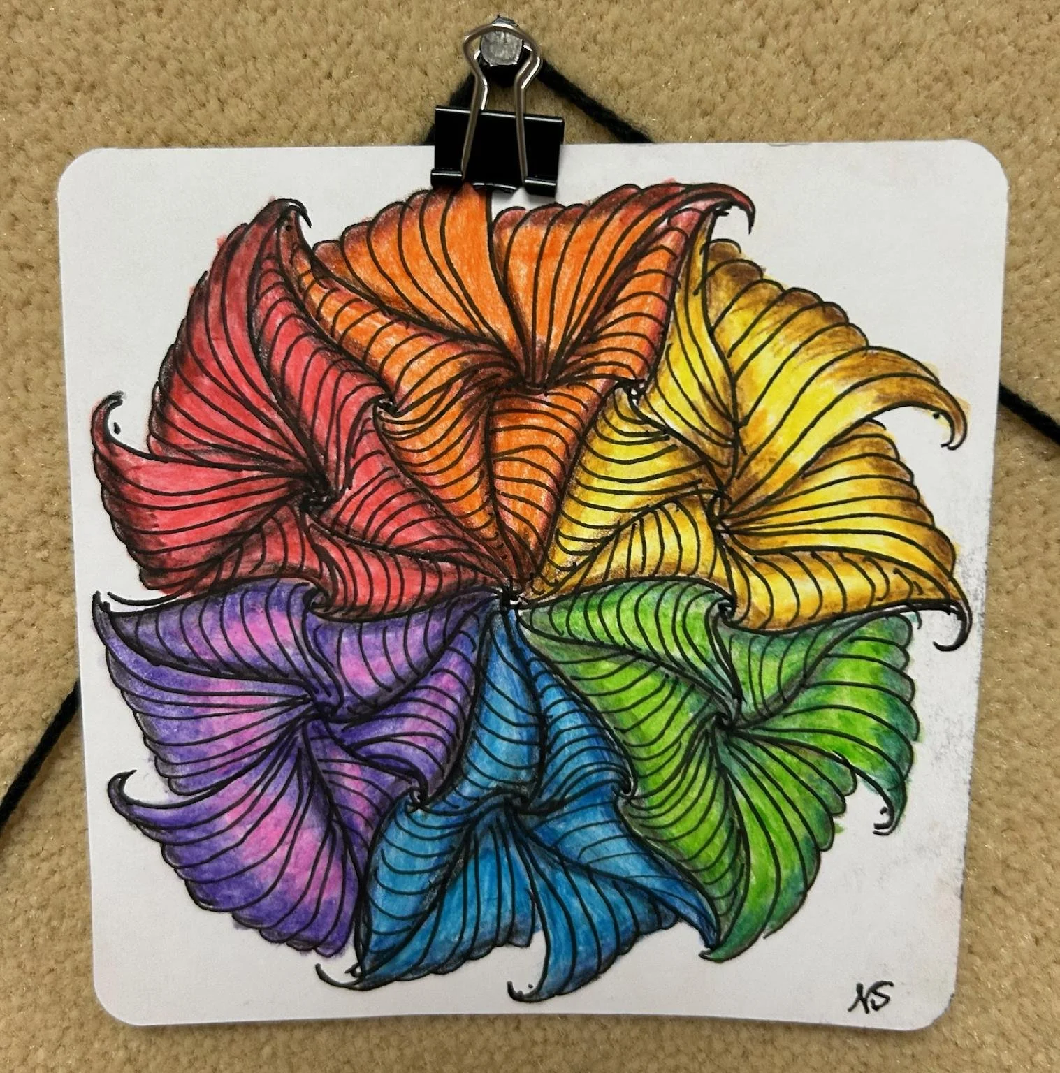 In the ORUUC Gallery: Zentangle Creations