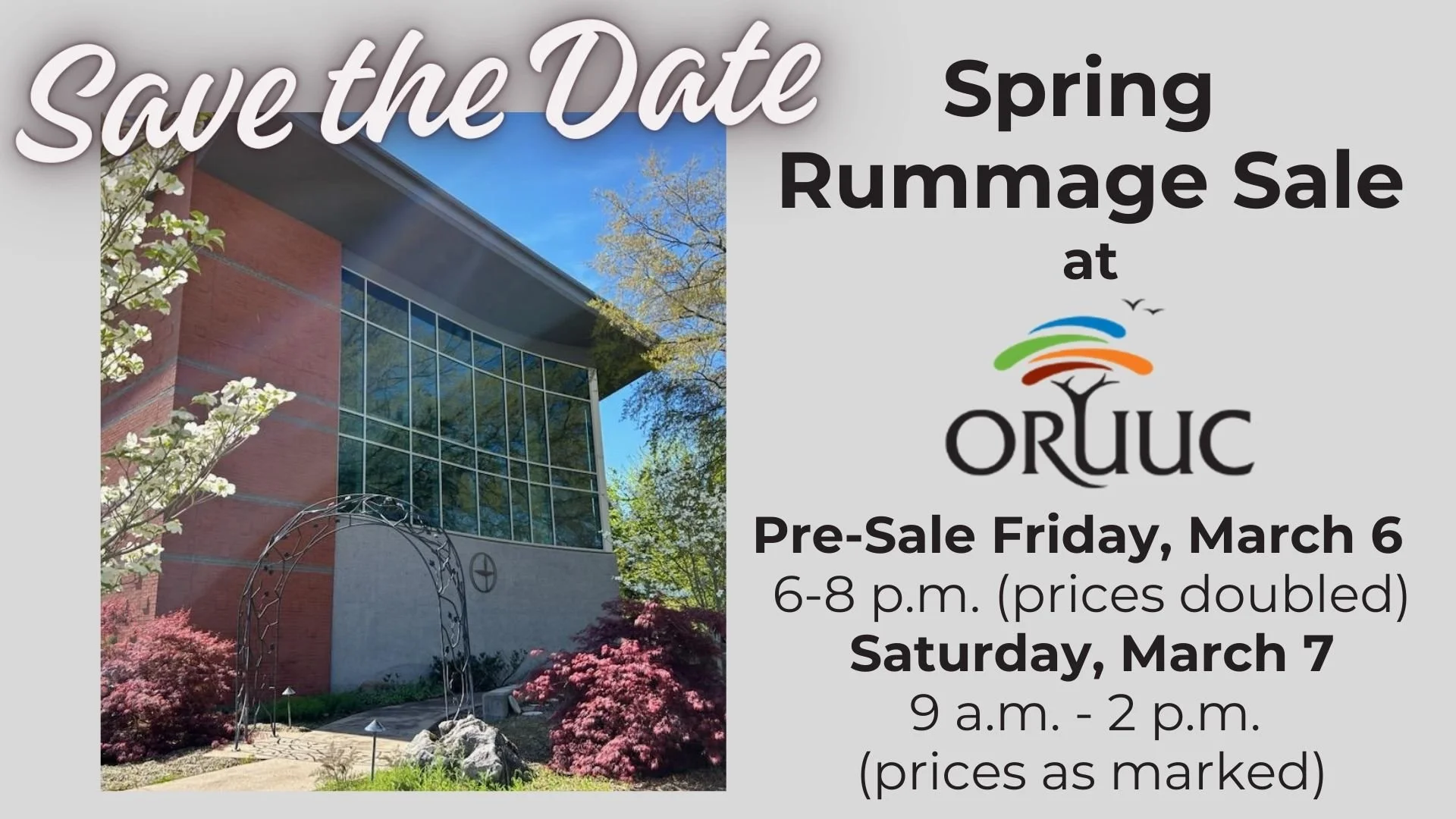 Spring Rummage Sale