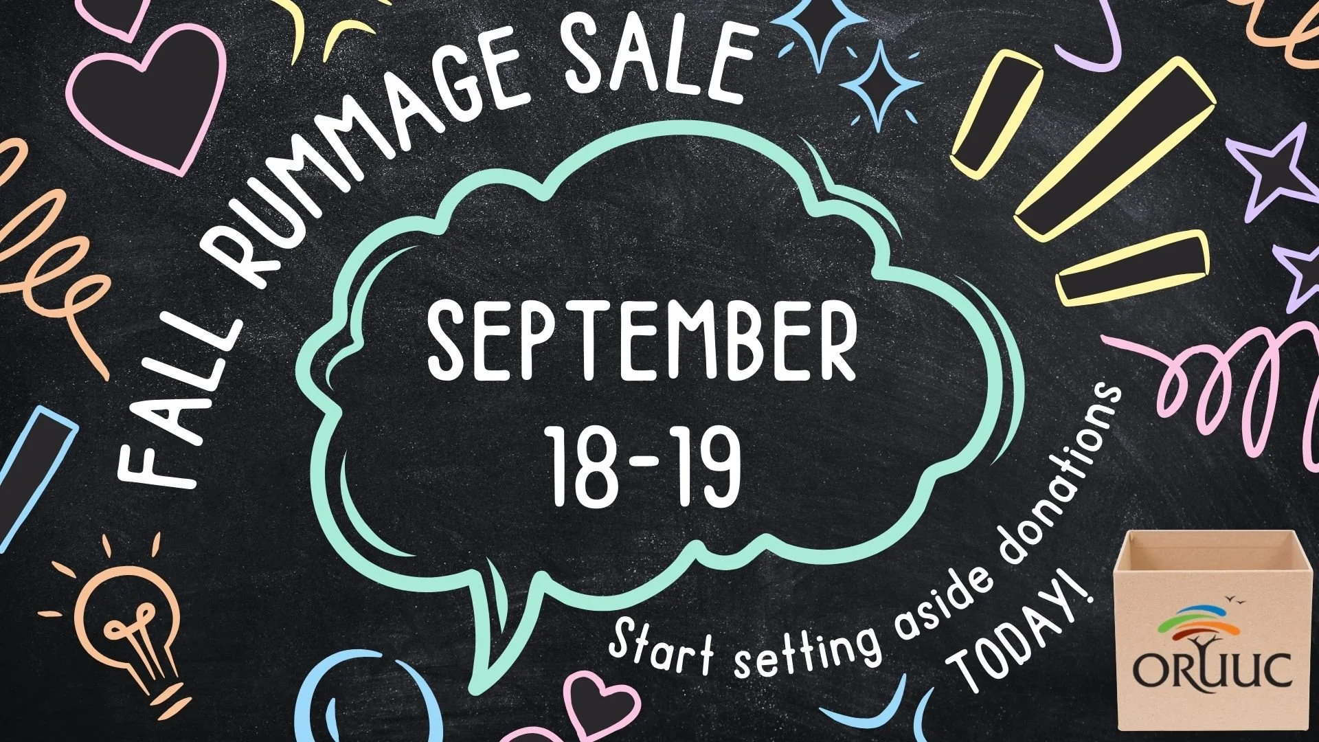Fall Rummage Pre-Sale (Prices Doubled) 