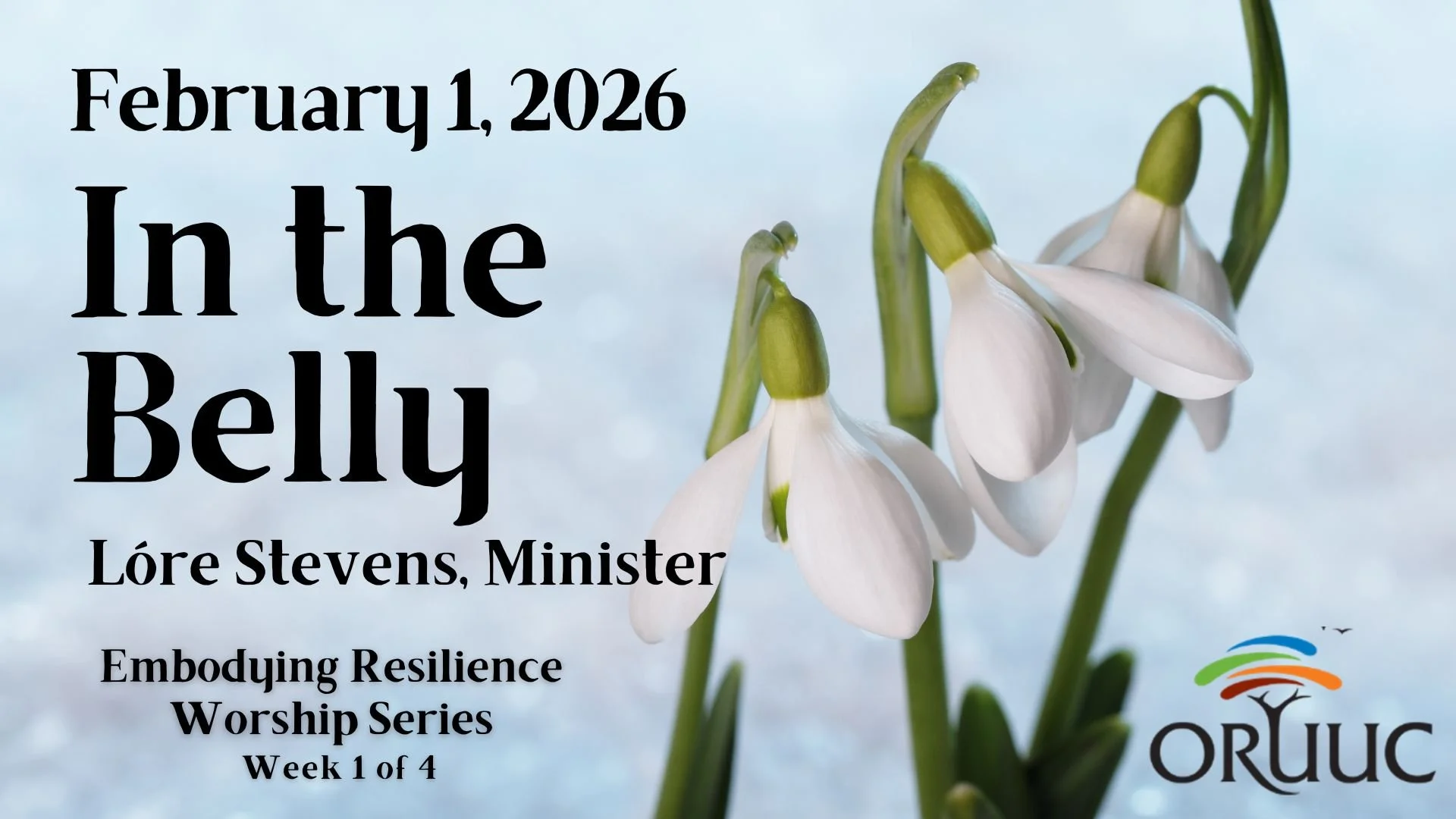 Sunday Morning Worship: In the Belly