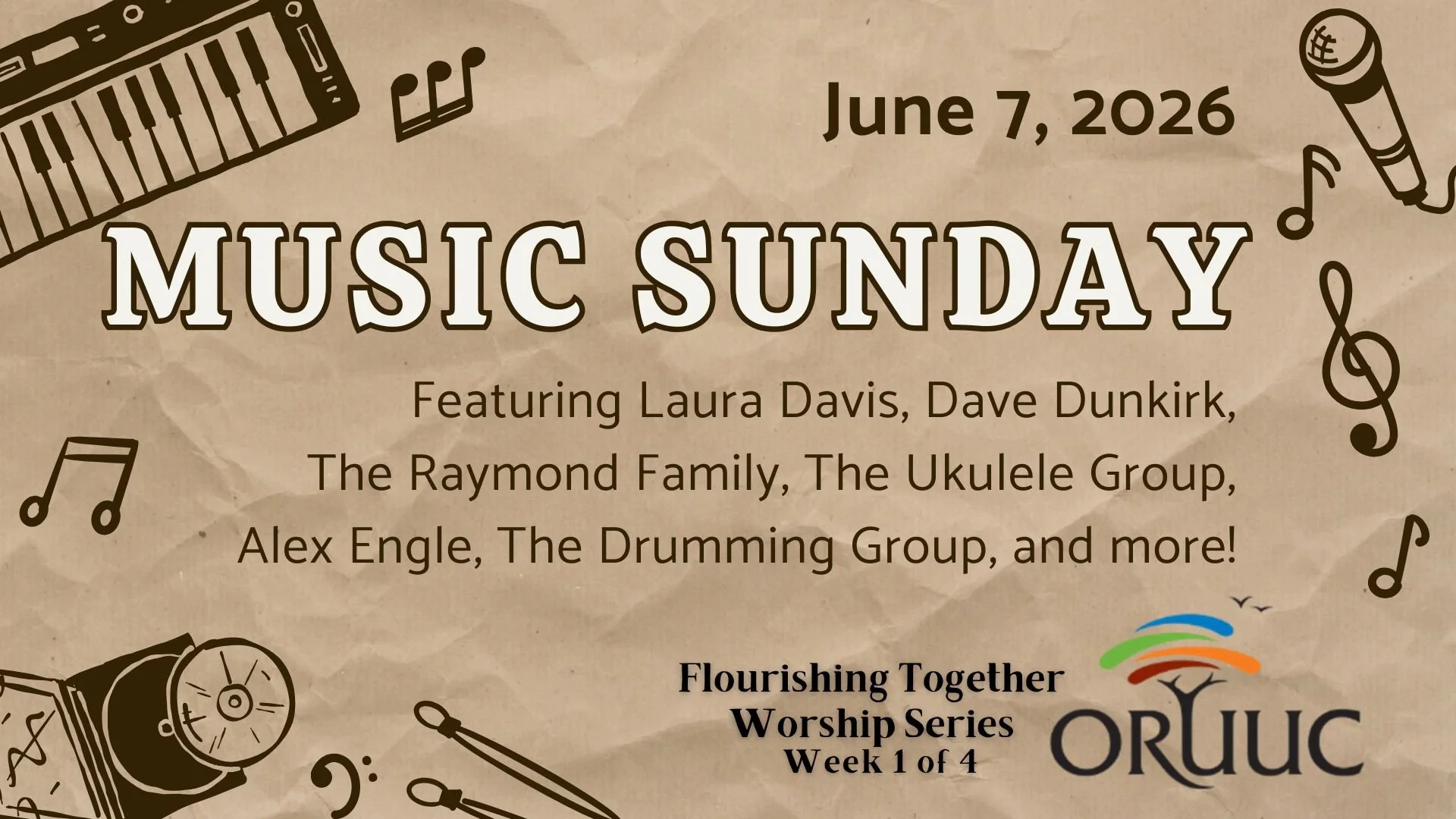 Sunday Morning Worship: Music Sunday