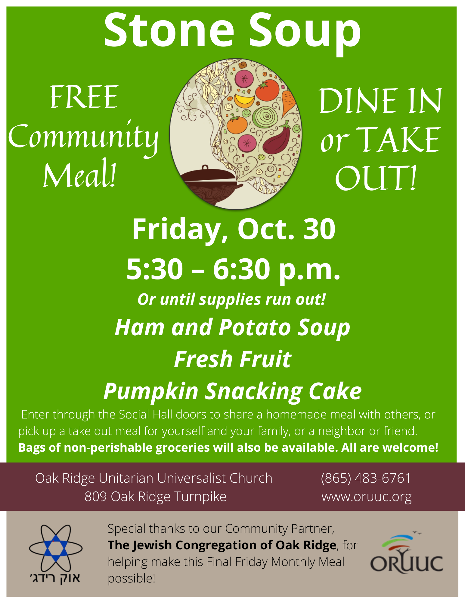 Stone Soup FREE Community Meal