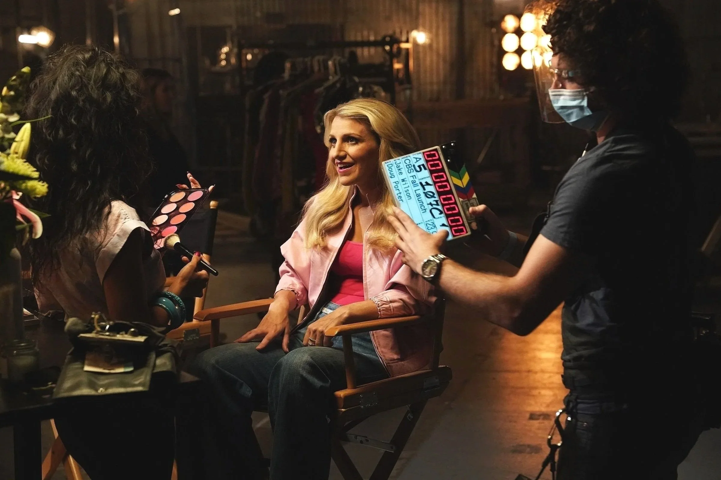  Annaleigh Ashford on set for the CBS 2021 Fall Launch Preview special 