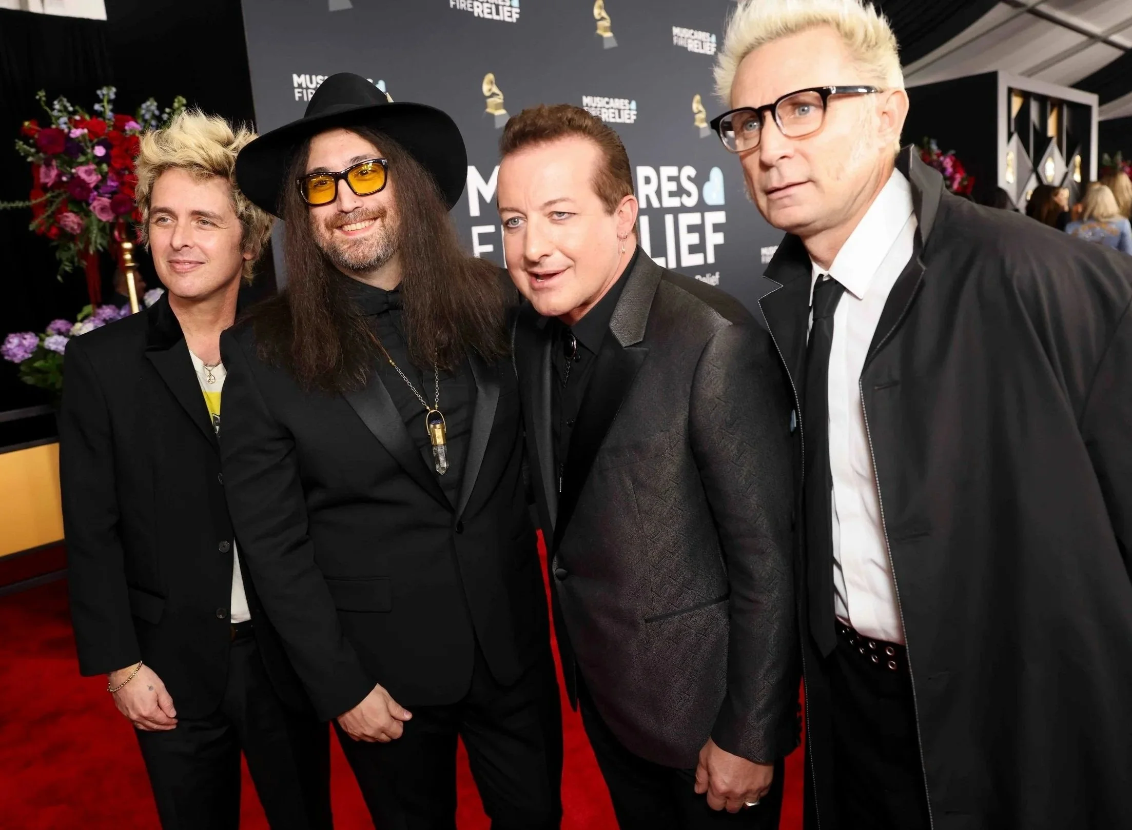  Green Day and Sean Ono Lennon on the red carpet @ the 67th Annual Grammy Awards - Los Angeles, CA - February 2025 