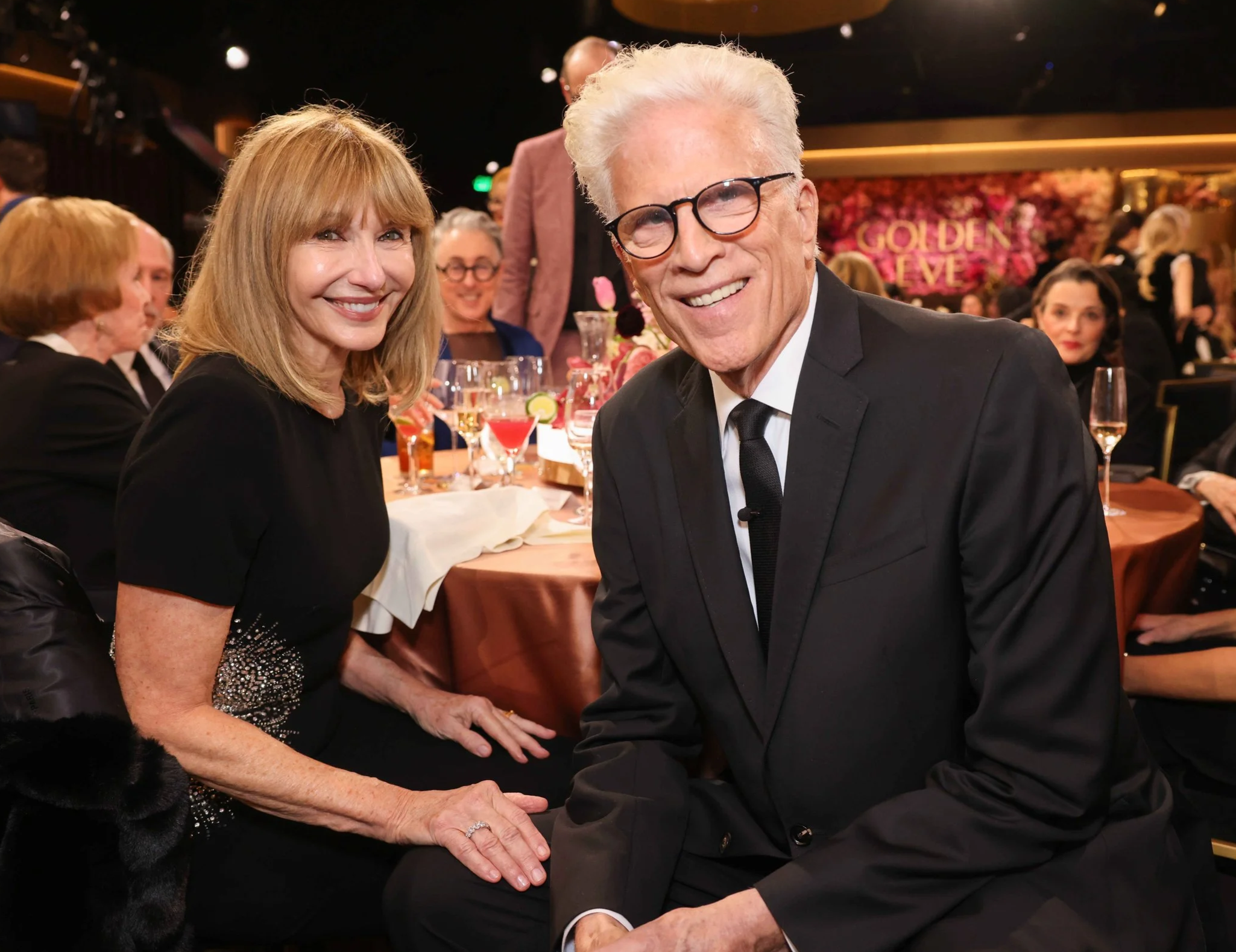  Mary Steenburgen and Ted Danson at Golden Eve: The Golden Globes Honor Helen Mirren &amp; Sarah Jessica Parker - January 2026 