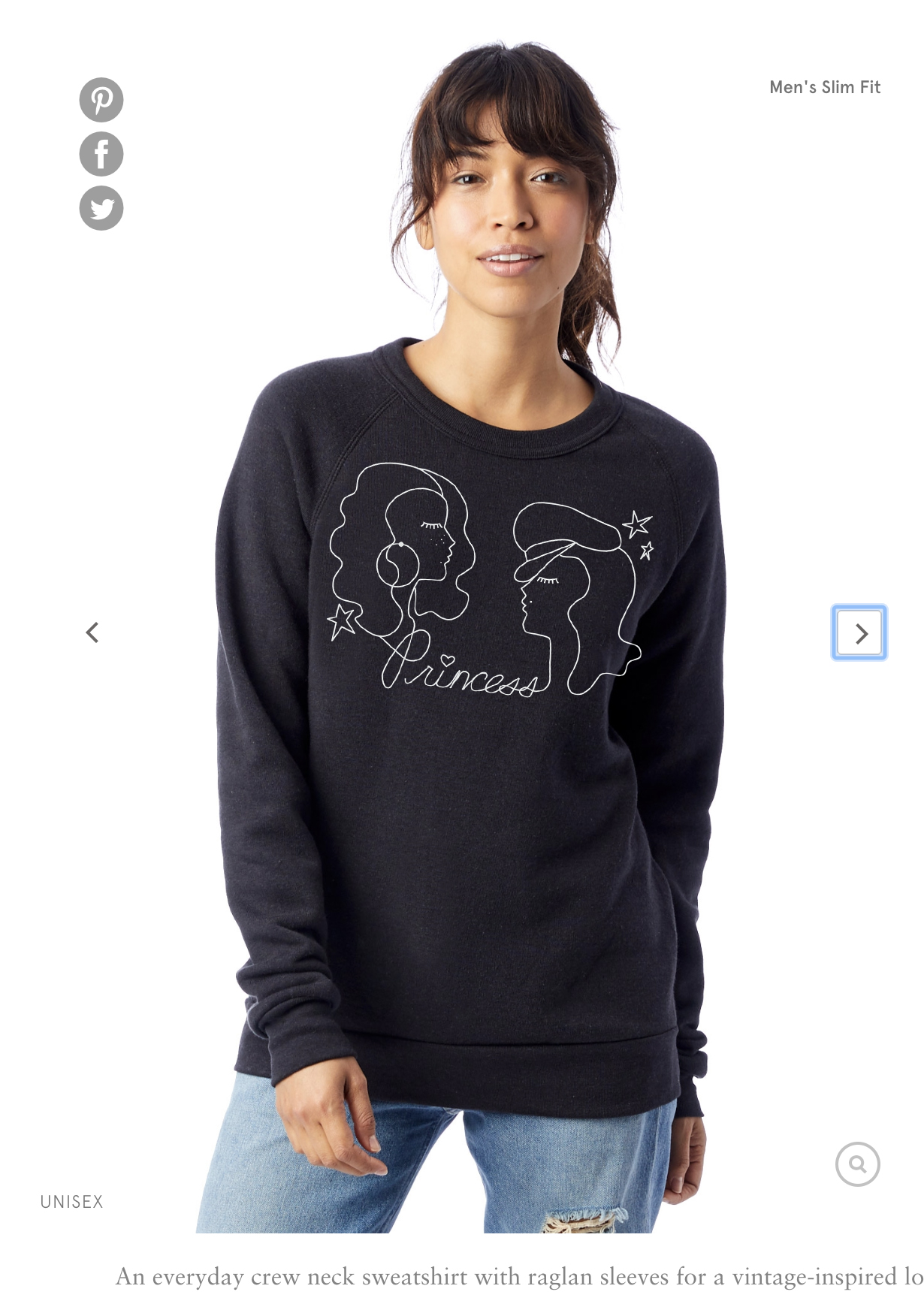 Maya + Gretchen Faces Sweatshirt