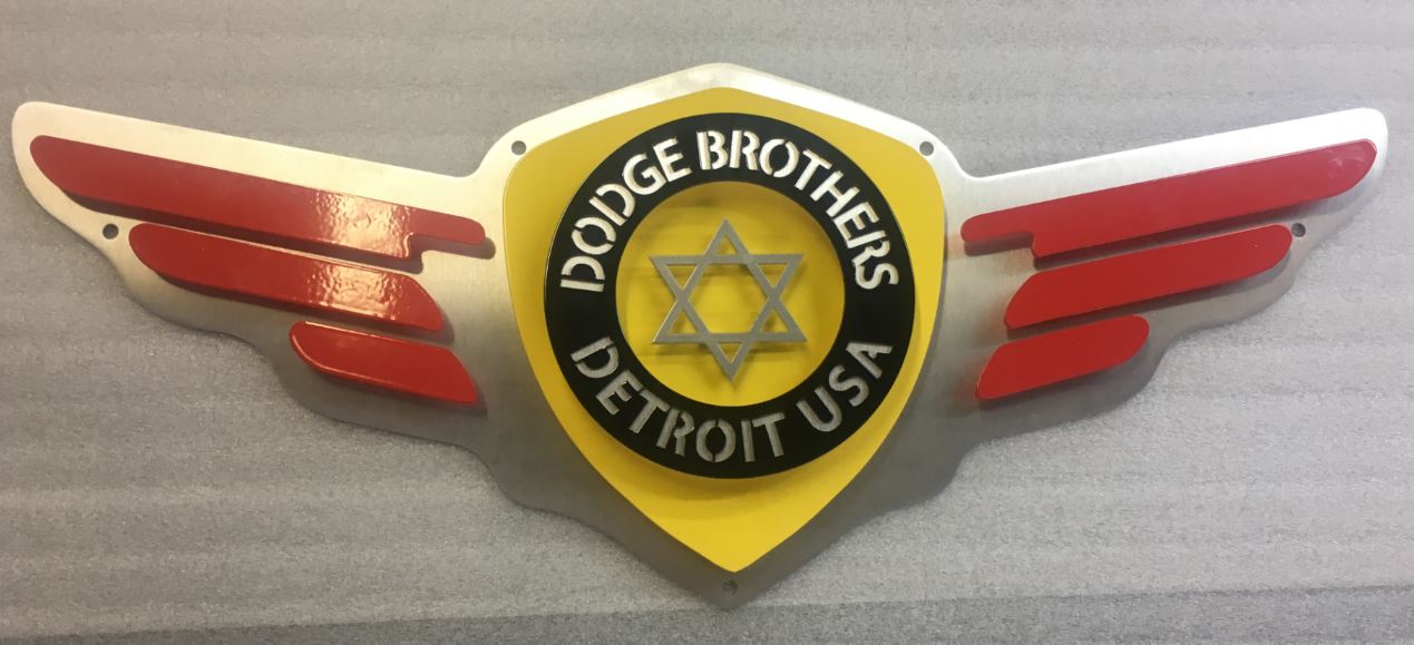 Dodge Brothers - Custom Metal Sign.JPG