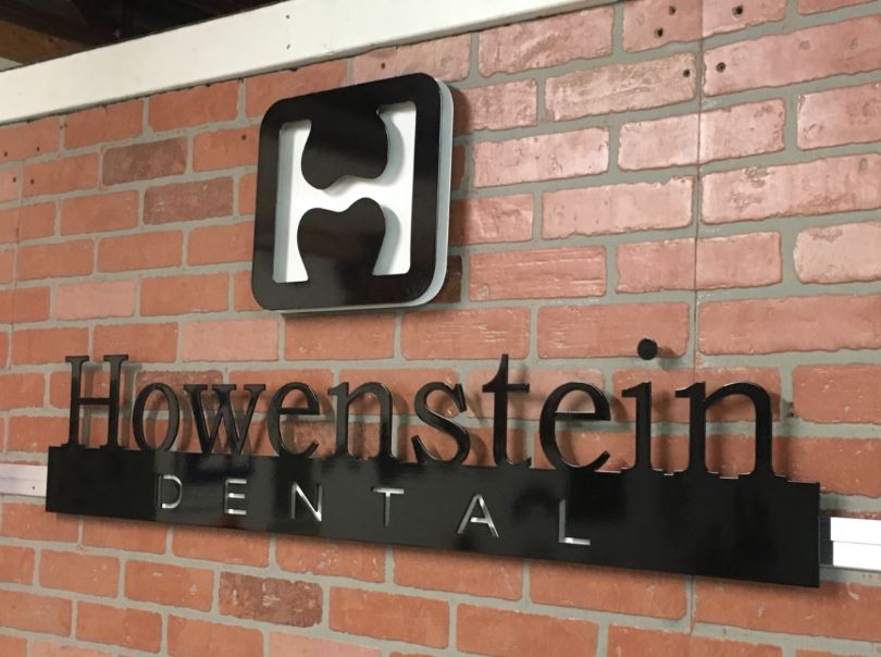 Howenstein Dental - Custom Metal Sign.JPG