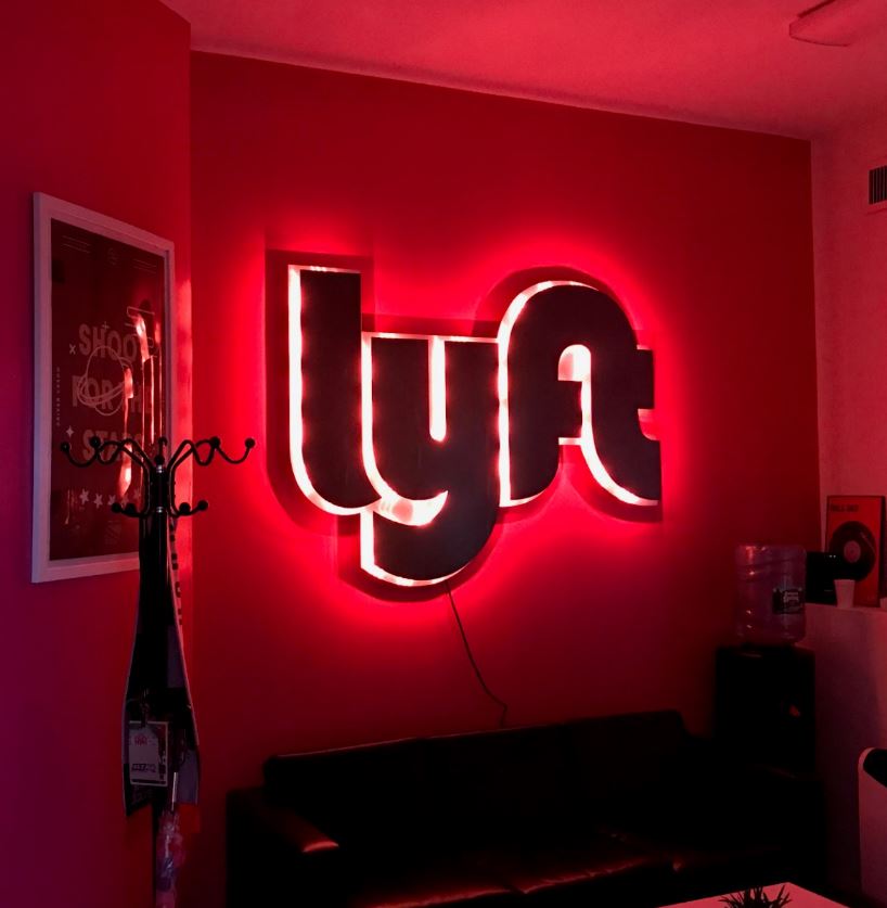 Lyft Office Sign