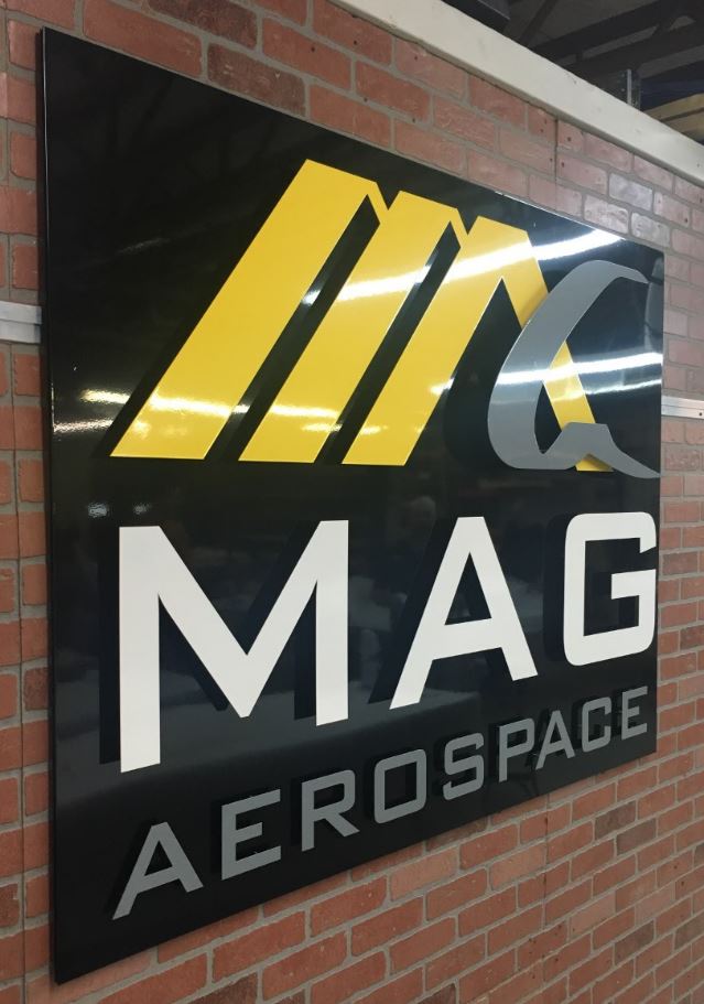 MAG Aerospace - Custom Metal Sign.JPG