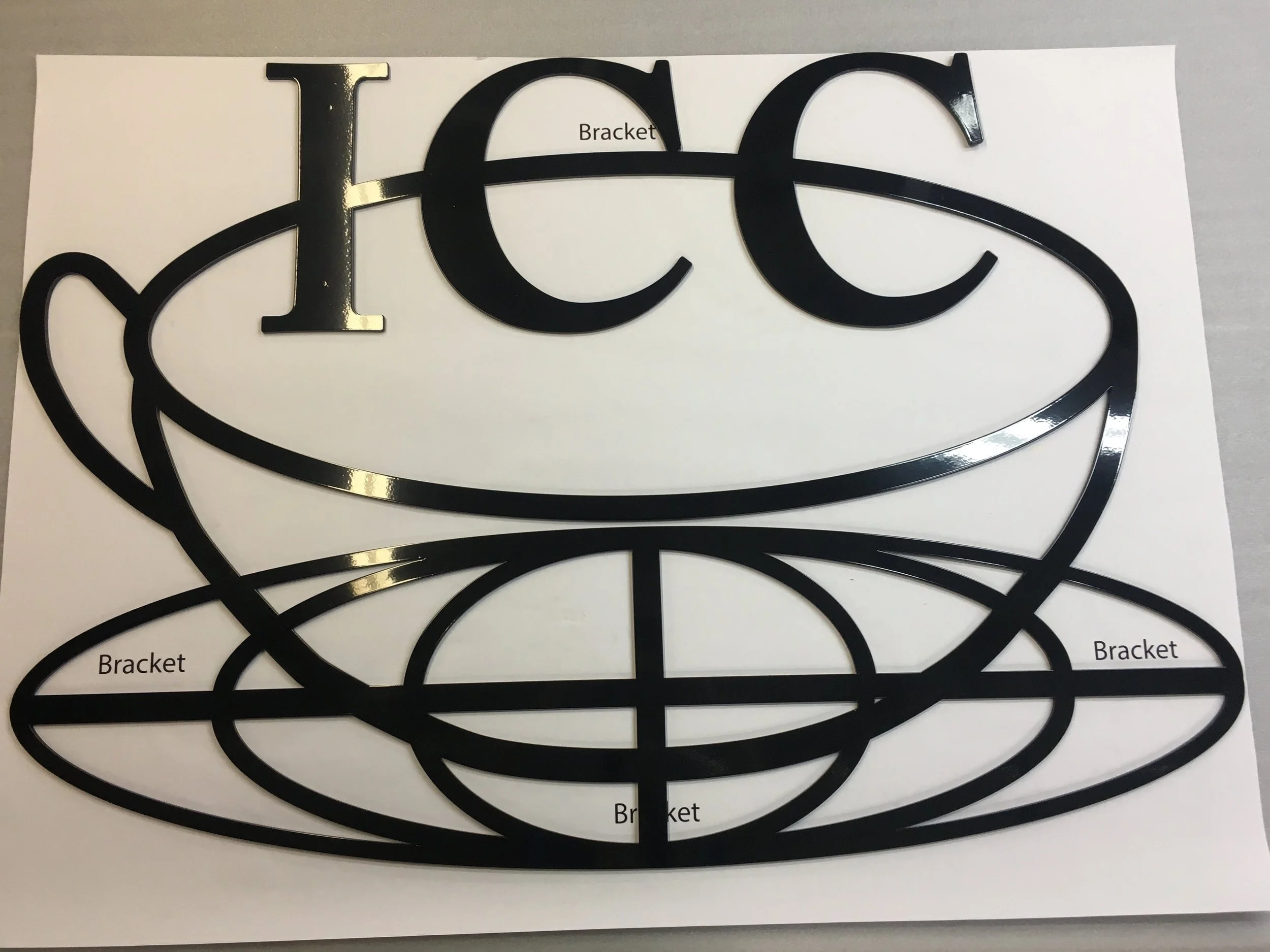 Metal signage in Louisiana New Orleans ShieldCo