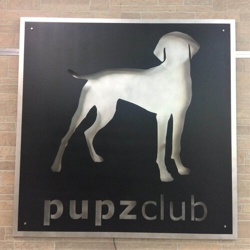 pupzclub custom metal business sign-front.jpg