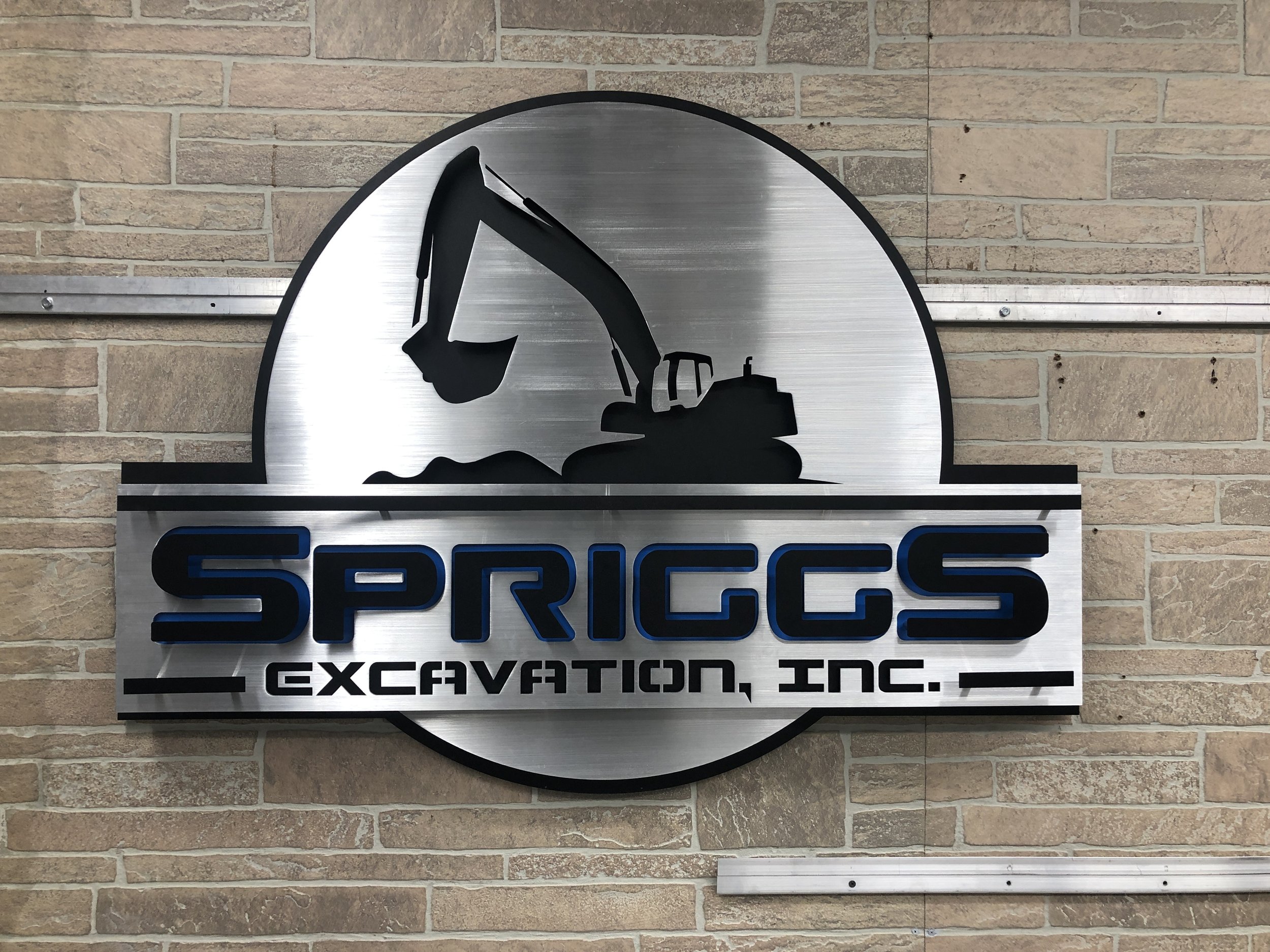 Spriggs Excavaion multi layer brushed aluminum powder coating.JPG