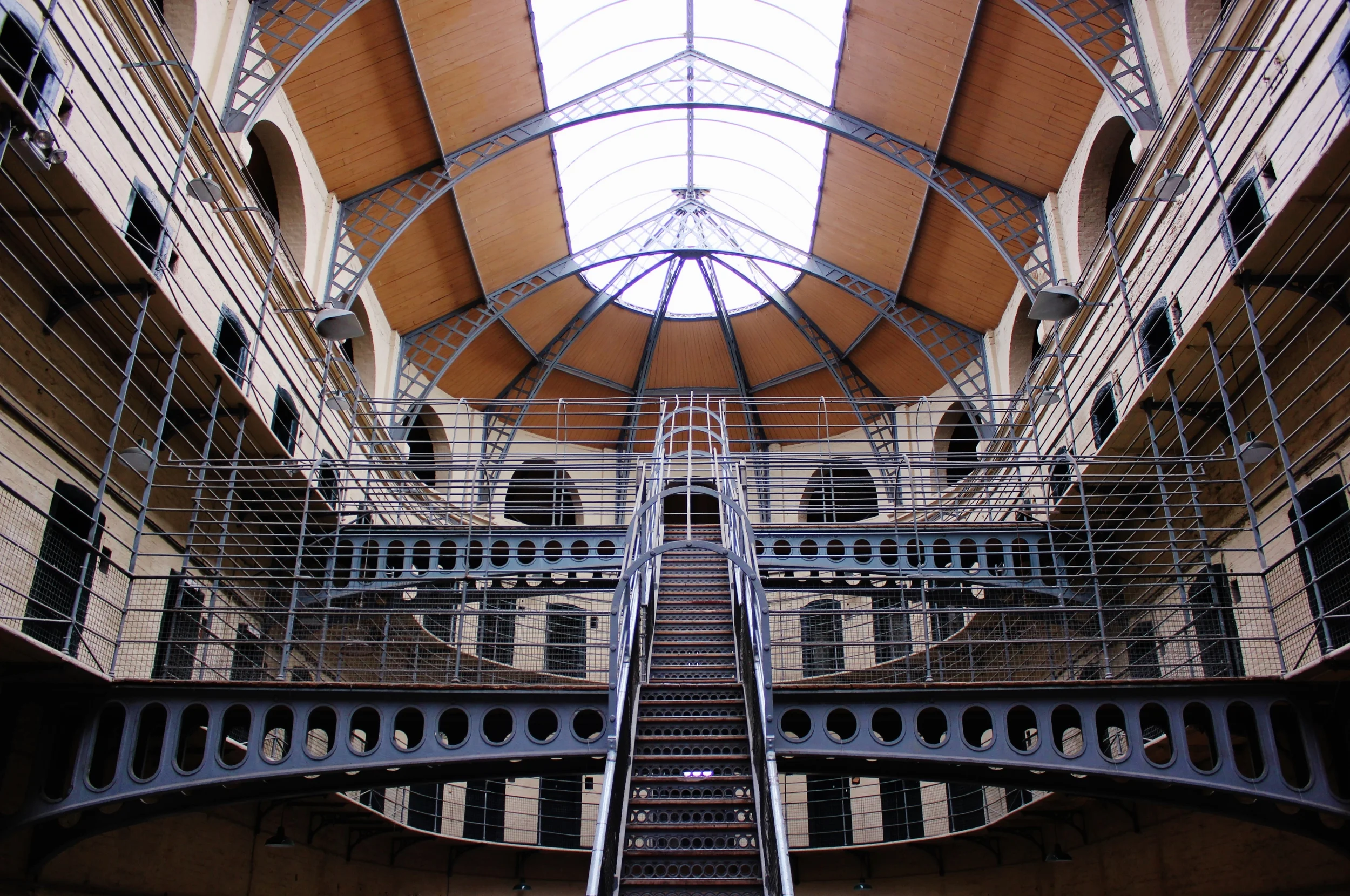  Kilmainham Gaol. Many Irish revolutionaries were imprisoned here.&nbsp; 