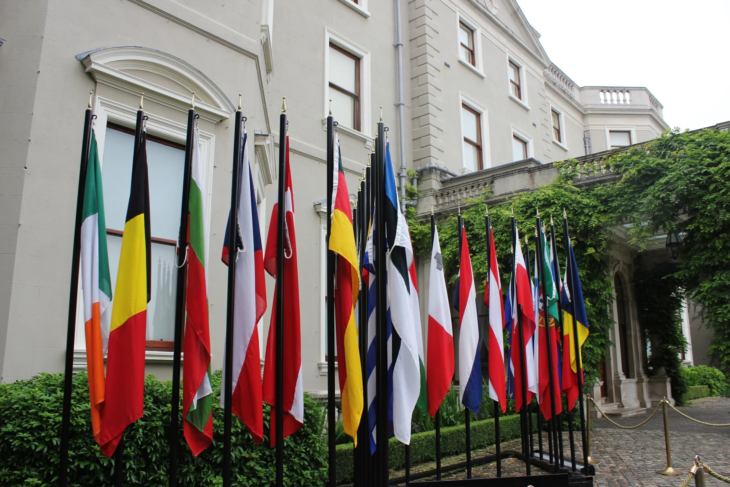  The Farmleigh house hosted the EU presidency. 