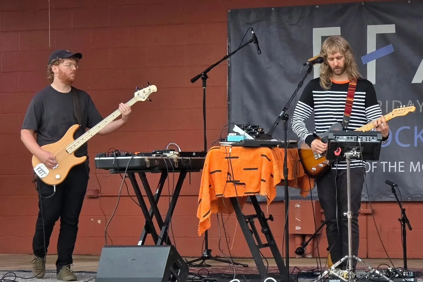 Thanks to the @lhucalubbock for having us play first Friday (Thursday) We came, saw art , ate food truck food and had a great time. 

Our next show will be a completely different folk experience. Details soon!
