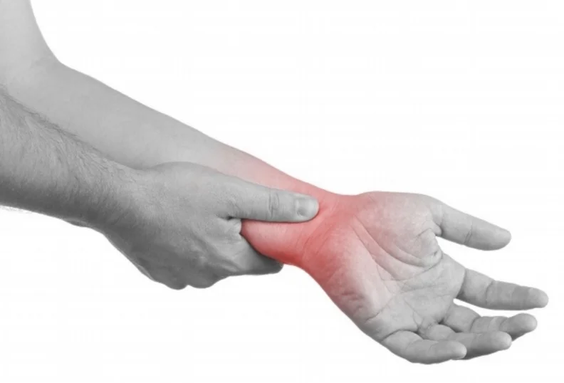 Classic acute inflammation: redness, heat, pain and swelling to an area