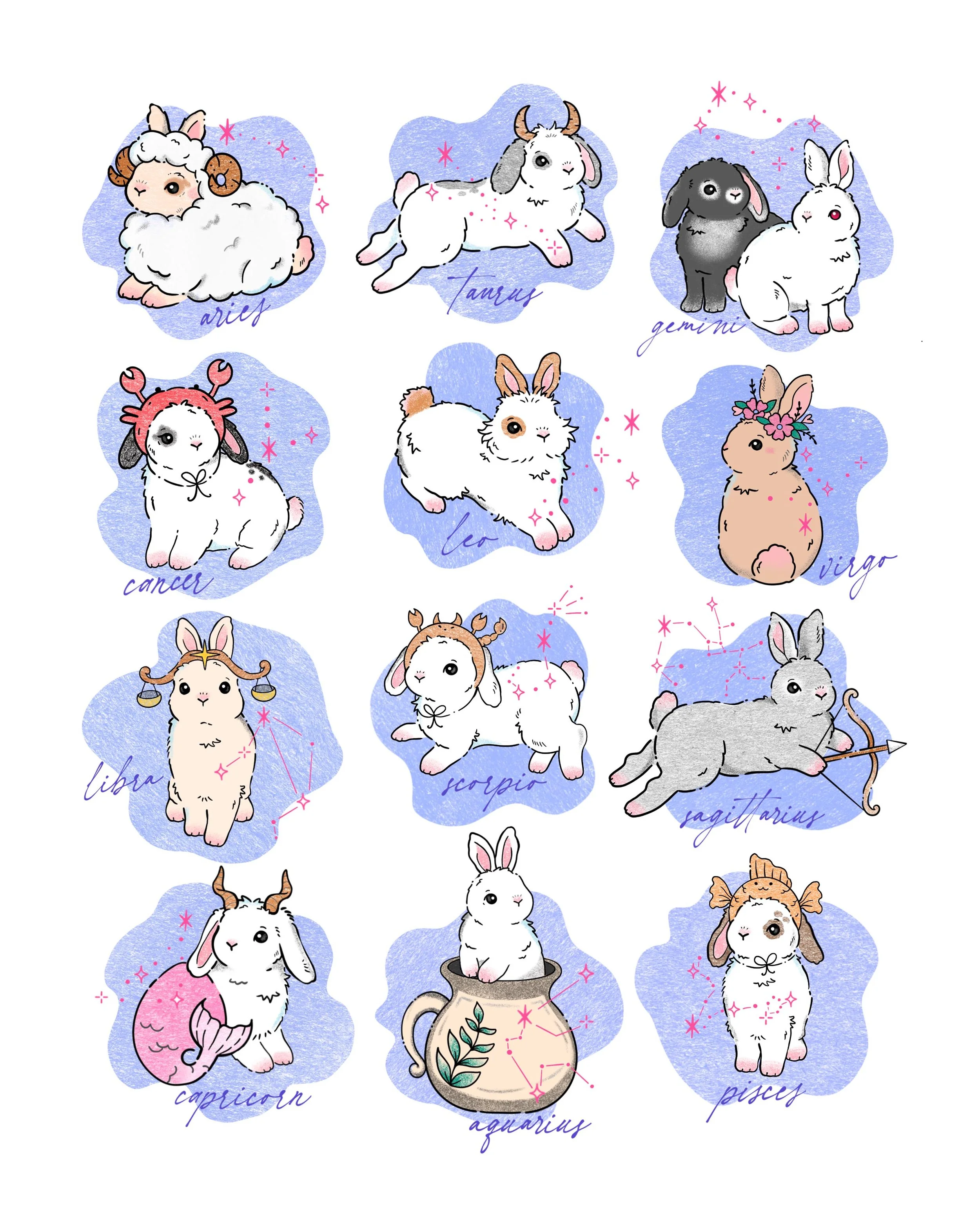 Astrology Buns Print copy.jpg