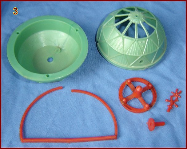 Figure 3 – Detail of the Mechanoid components