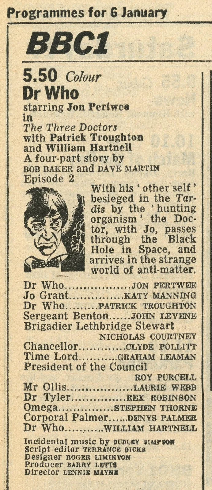 Radio Times, 6-12 January 1973