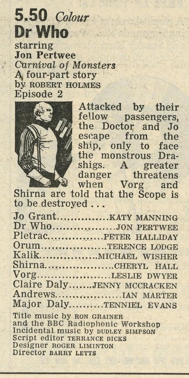 Radio Times, 3-9 January 1973