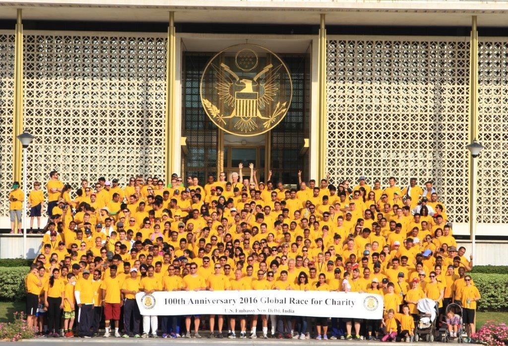 Team RSO New Delhi and the OSAC New Delhi Chapter. They held a 5k run & 3k walk with over 500 registered participants. They raised $3,200 for DSF. 