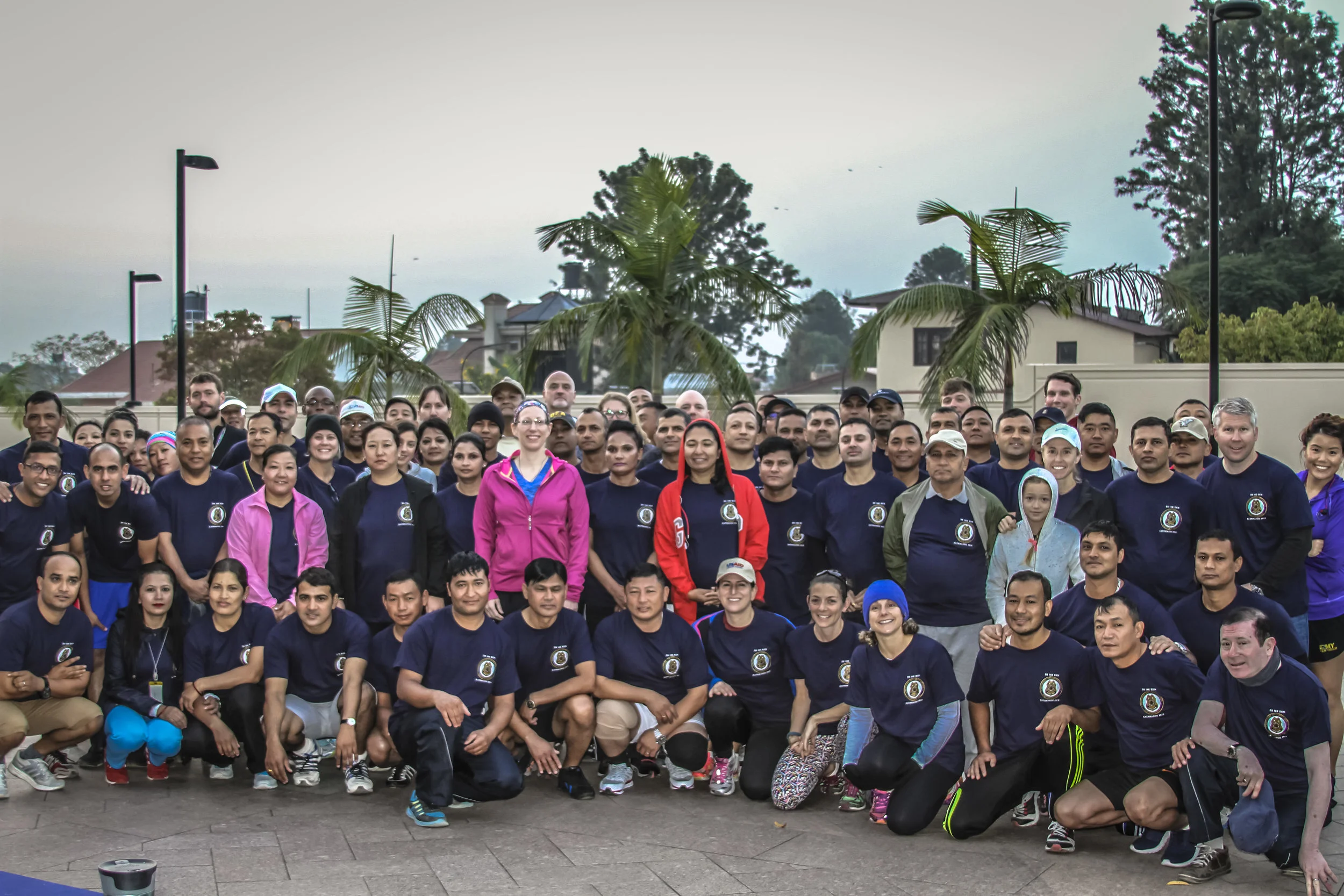 Team RSO Kathmandu had a great turn out! They raised $230 for DSF. 