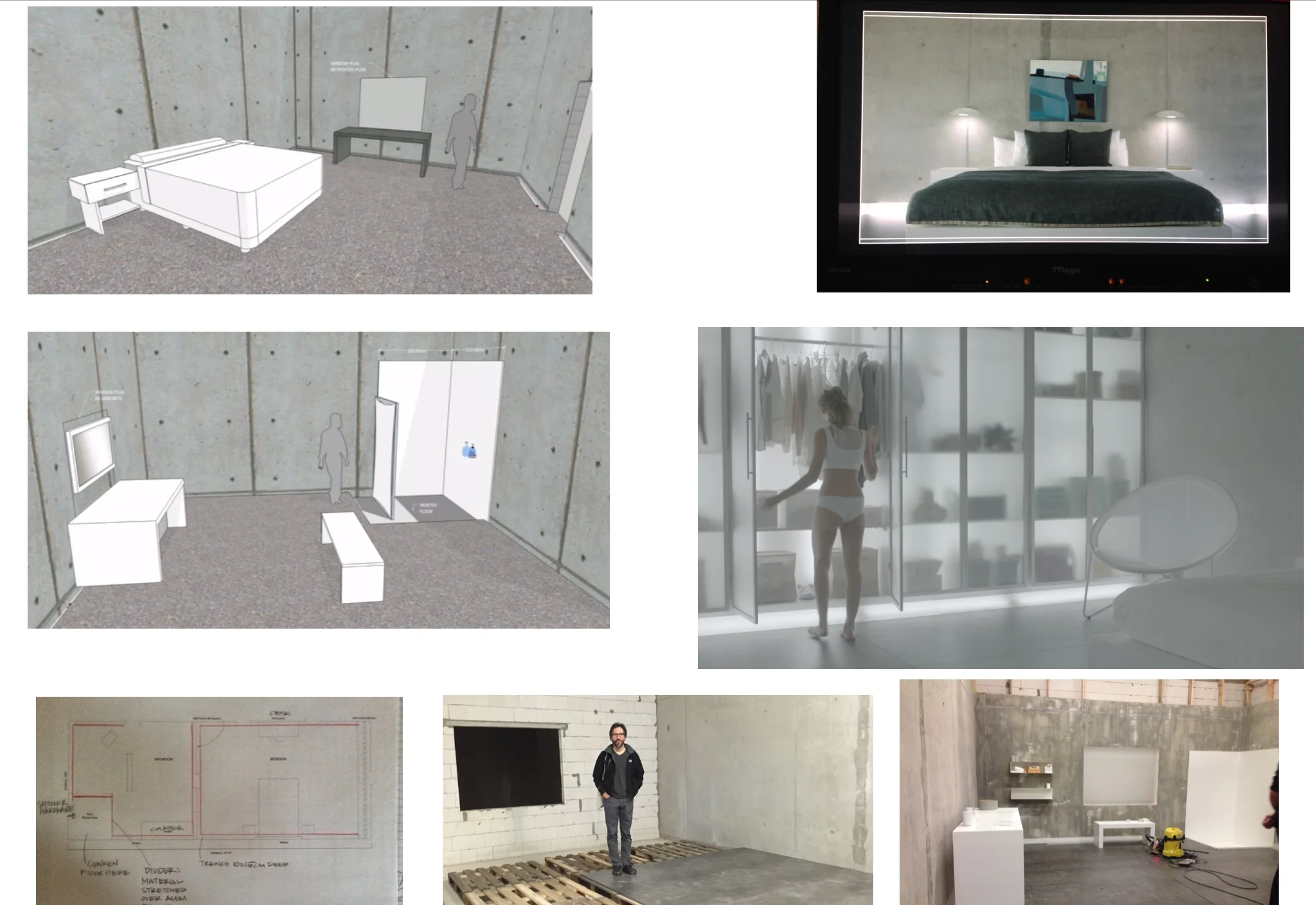 Miranda's BDRM progress renderings