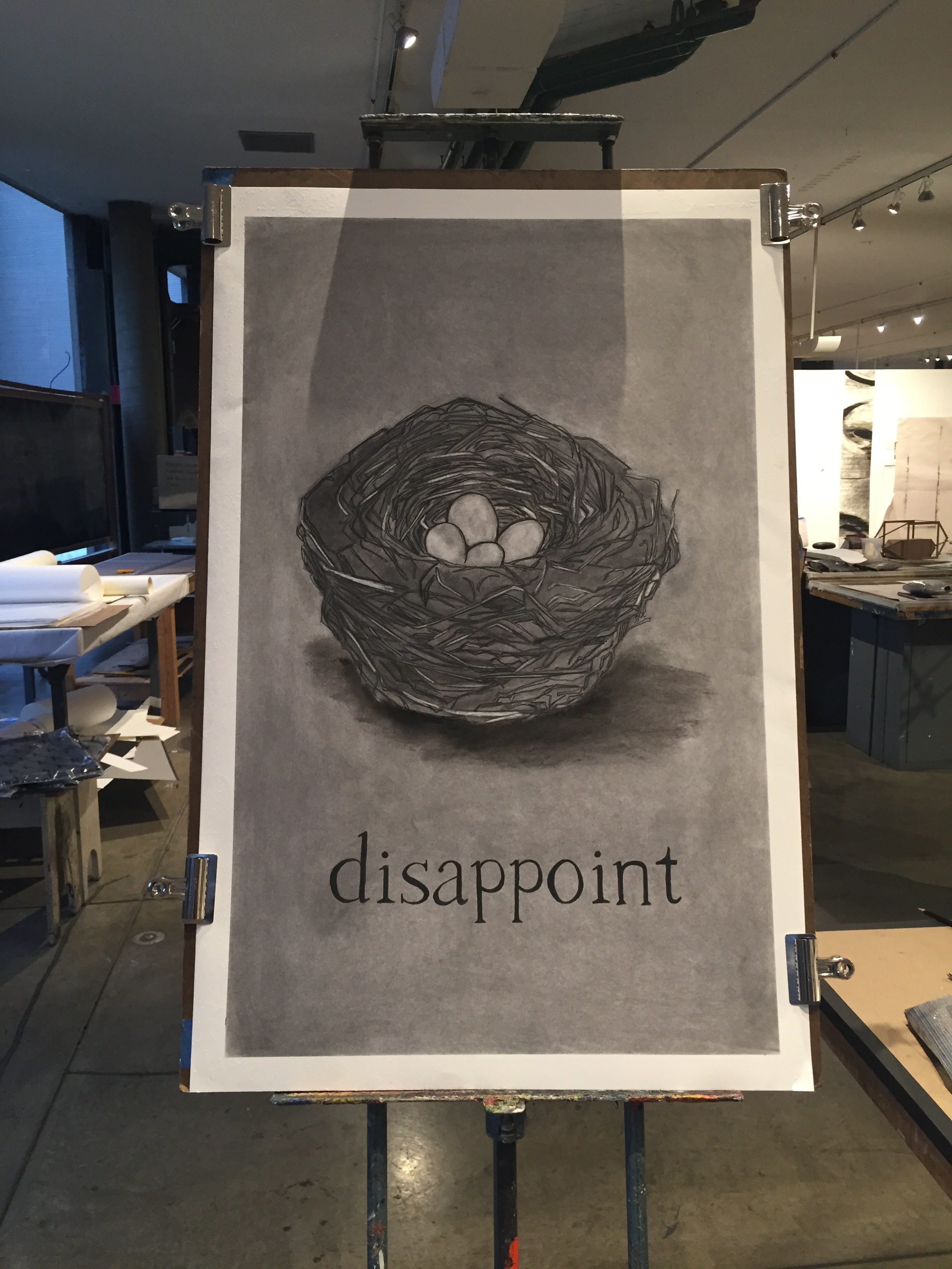 disappoint / nest