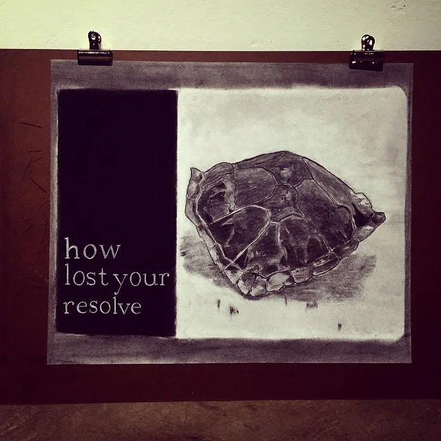 how faint your attempt, how lost your resolve