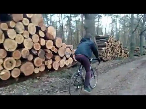 Riding with Martti in Grunewald