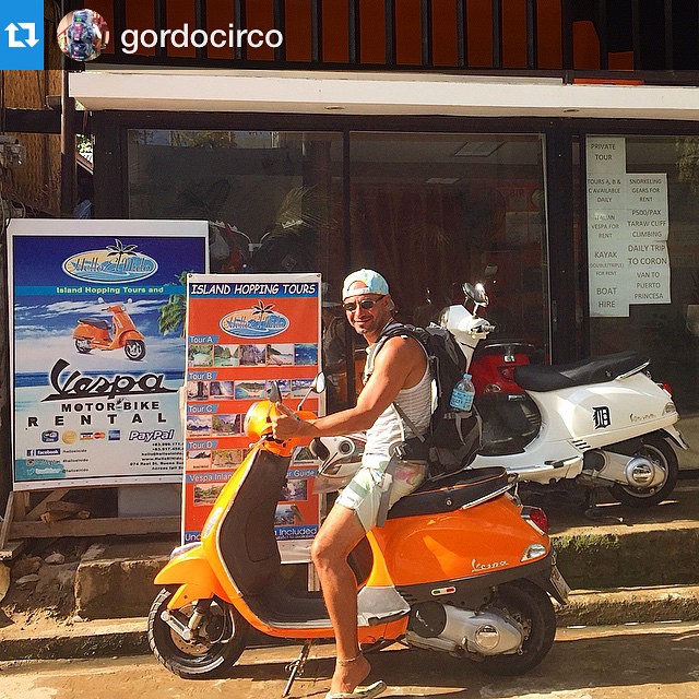 #Repost @gordocirco with @repostapp.
・・・
Vespa Trip in Philippines.
