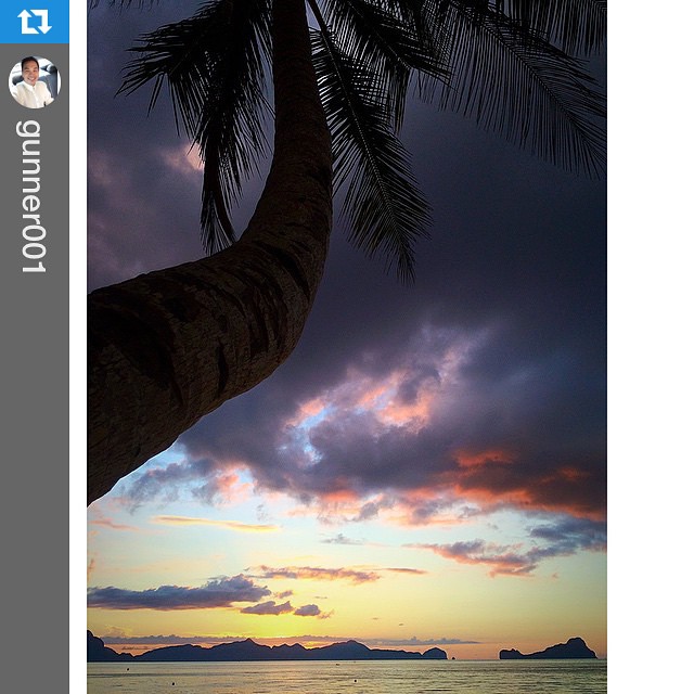 #Repost @gunner001 with @repostapp. ・・・ #elnido #helloelnido #wanderlust #sunset #palawan #philippines