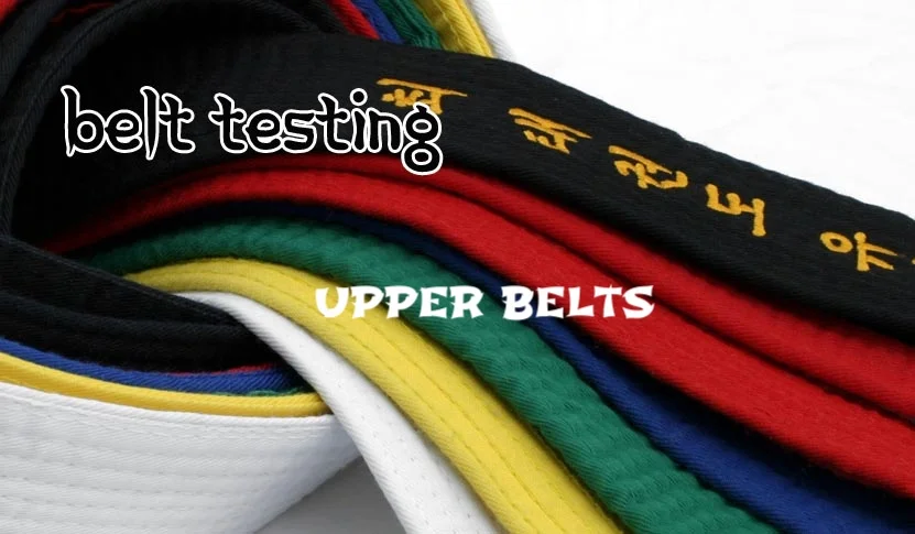 UPPER BELT TESTING