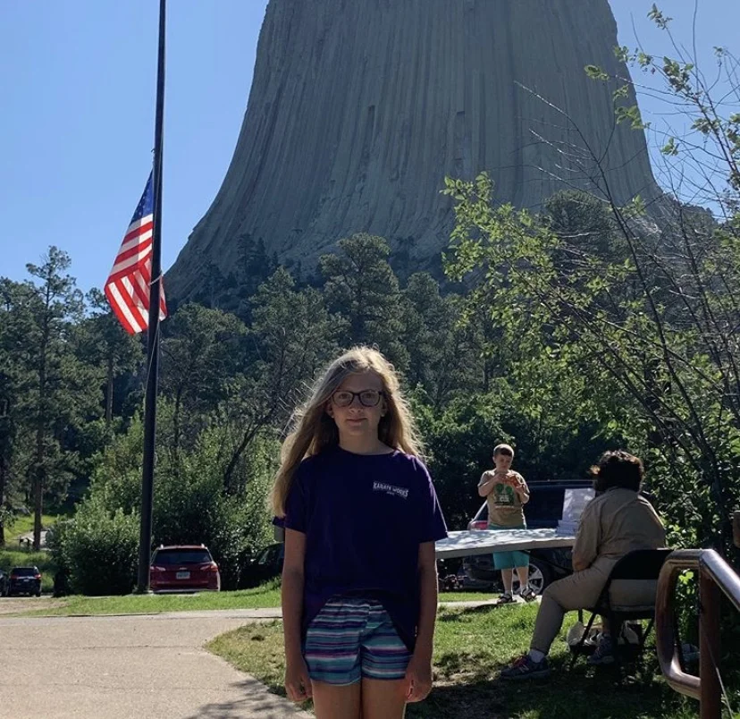 Laney Morgan Devil's Tower National Monument