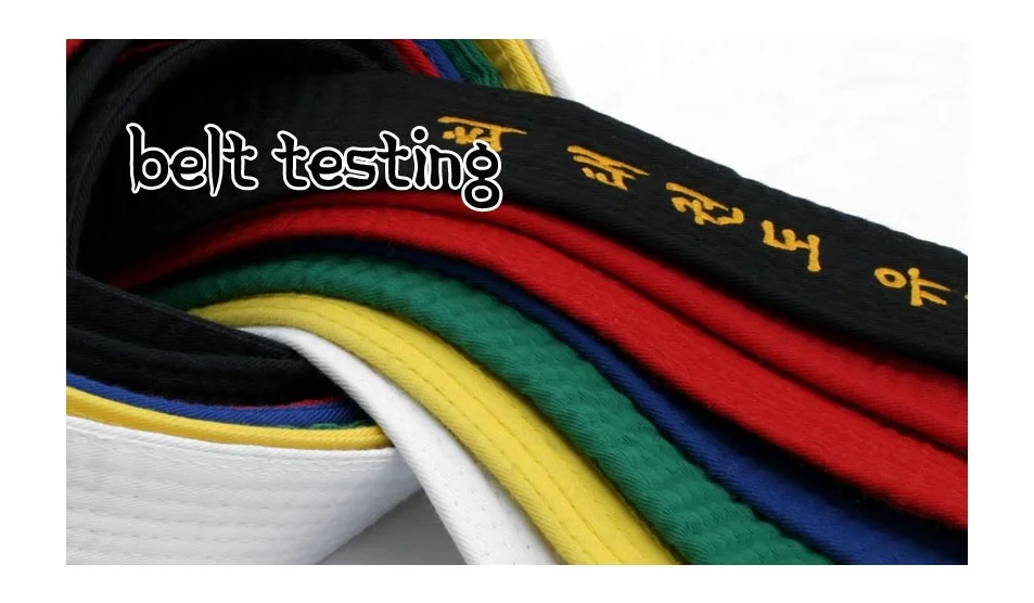 INTERMEDIATE BELT TESTING