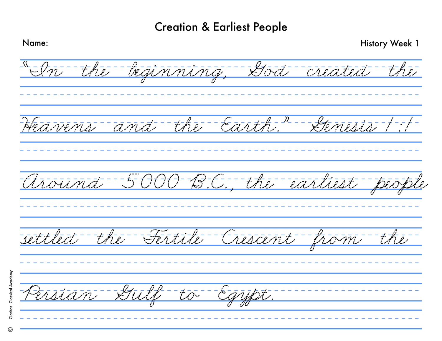 Cycle 3 Manuscript Handwriting Sheets: PDF Download — Claritas Publishing
