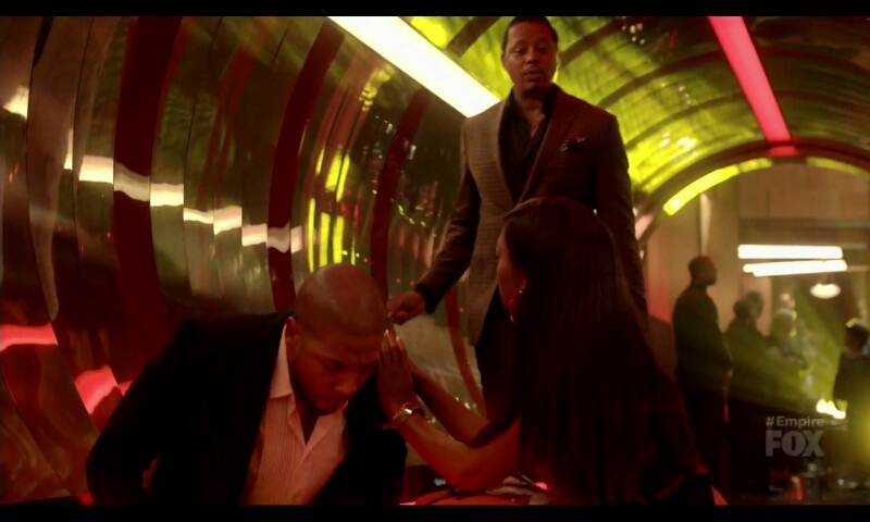 Cookie tries to calm Jamal done after his panic attack while Lucious taunts. 