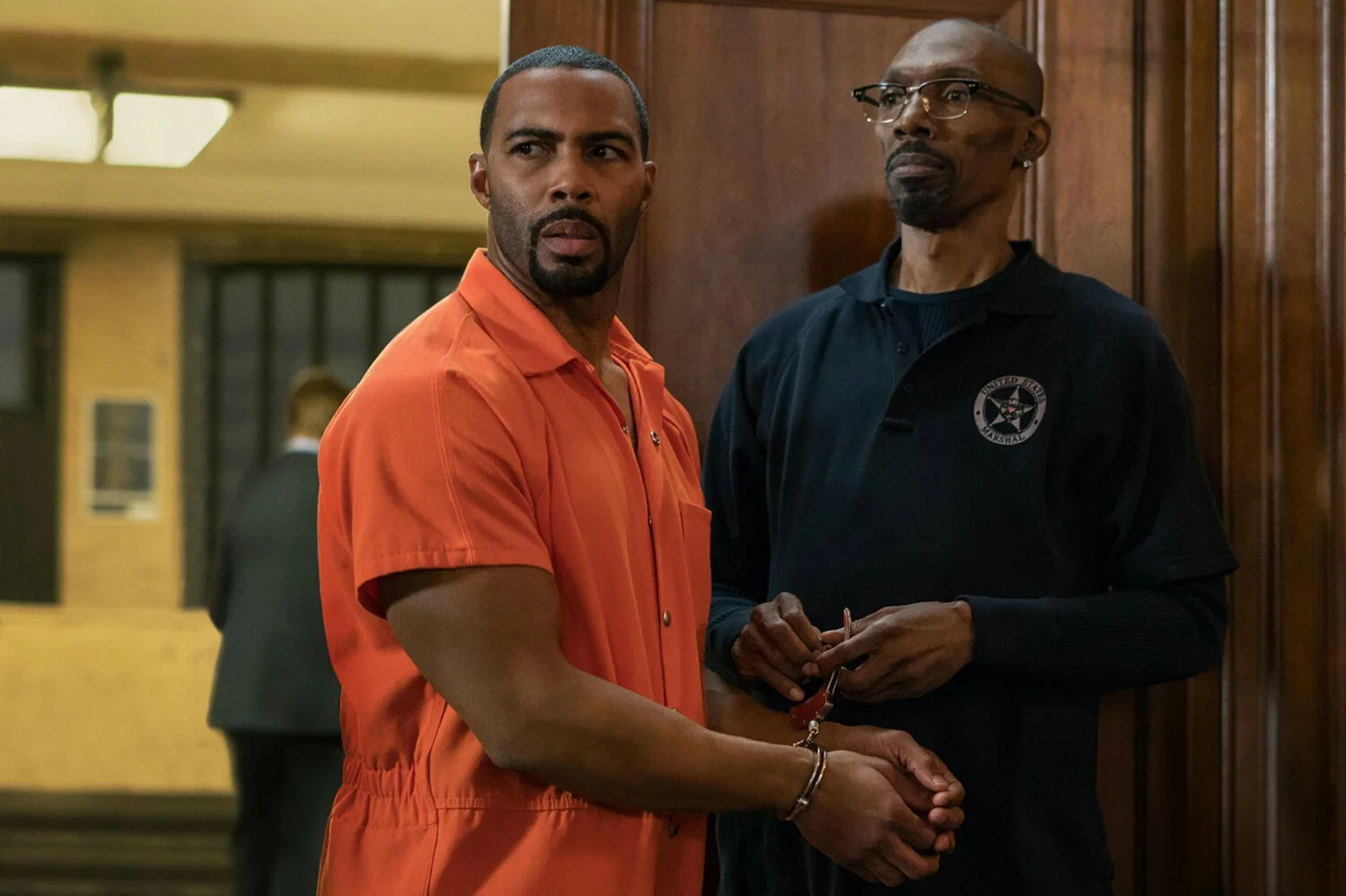 Omari Hardwick and Charlie Murphy