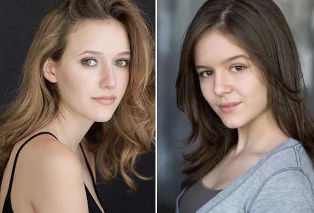 Nikkanen (Alex) is on the left, and Vidovic (Kara) is on the right.