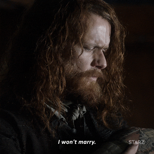 Jamie wont marry again.gif